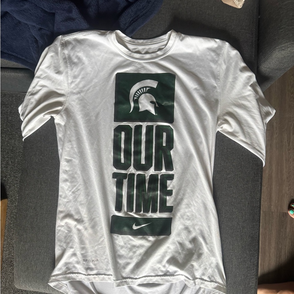 Nike Michigan State “Our Time” Long Sleeve T Shirt